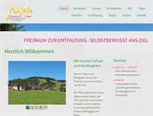 Tablet Screenshot of montessori-allgaeu.de